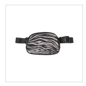 Animal Print Rhinestone Women's C.C Belt Bag